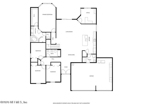 Floorplan - 25 Summer Sun Way, Saint Augustine, FL 32092 photo 1 of 3