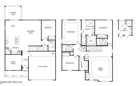 Floorplan - 70662 Turtle Creek Ct, Yulee, FL 32097 photo 1 of 1