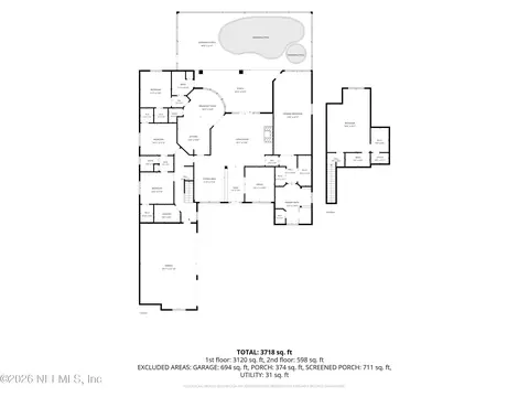 Floorplan - 2625 Tunbridge Ln, Saint Augustine, FL 32092 photo 5 of 5