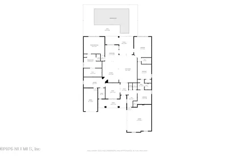 Floorplan - 284 Bronson Pkwy, Saint Augustine, FL 32095 photo 1 of 1