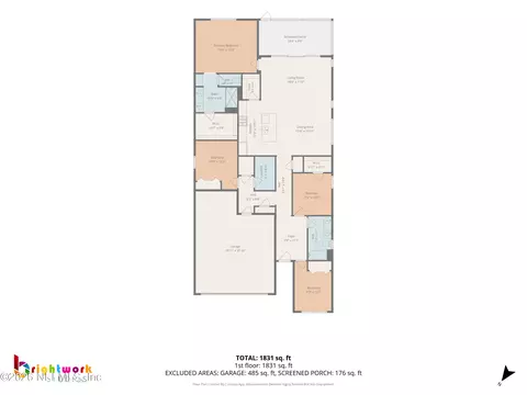 Floorplan - 75888 Saffron Lane Ln, Yulee, FL 32097 photo 1 of 1