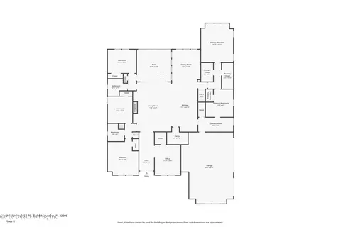 Floorplan - 199 Canopy Hall Dr, Saint Augustine, FL 32095 photo 1 of 3