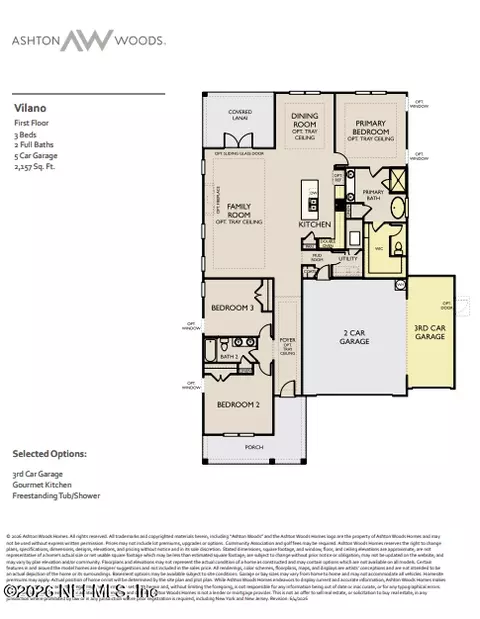 Floorplan - 127 Cres Shrs, Saint Augustine, FL 32086 photo 1 of 1