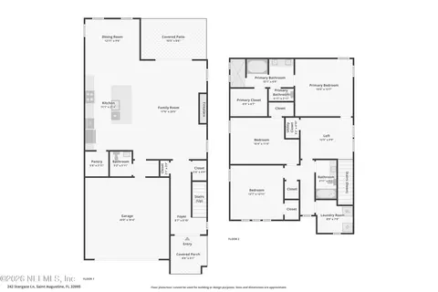 Floorplan - 242 Stargaze Ln, Saint Augustine, FL 32095 photo 1 of 2