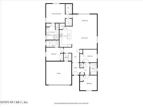 Floorplan - 1775 Amberly Dr, Middleburg, FL 32068 photo 1 of 2