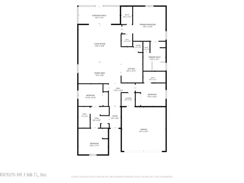 Floorplan - 27 Blue Cypress Trl, Saint Augustine, FL 32084 photo 1 of 1