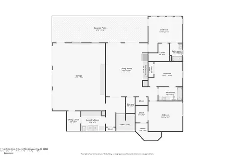 Floorplan - 309 S Forest Dune Dr, Saint Augustine, FL 32080 photo 3 of 4