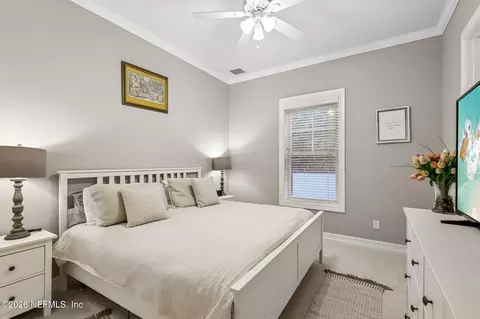 Bedroom - 309 S Forest Dune Dr, Saint Augustine, FL 32080 photo 10 of 11