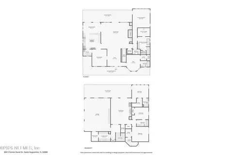 Floorplan - 309 S Forest Dune Dr, Saint Augustine, FL 32080 photo 4 of 4
