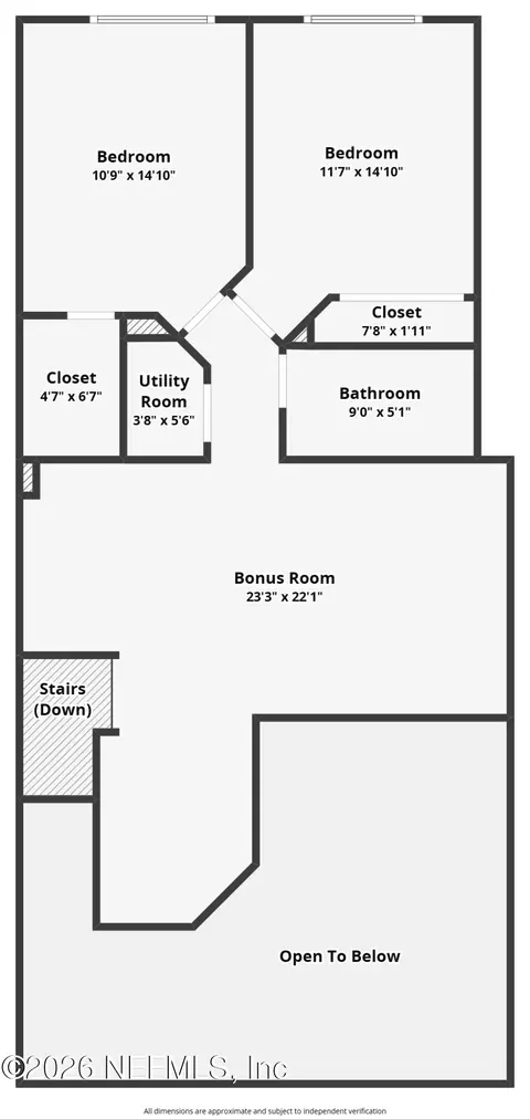 Floorplan - 523 Hedgewood Dr, Saint Augustine, FL 32092 photo 2 of 3