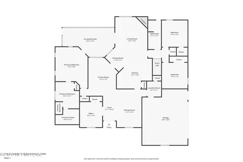 Floorplan - 1768 Greenridge Cir E, Saint Johns, FL 32259 photo 1 of 4