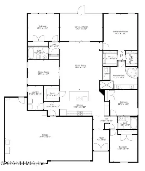 Floorplan - 72 Atlanta Dr, Saint Augustine, FL 32092 photo 2 of 2
