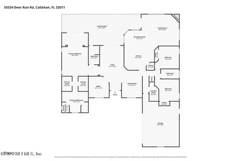 Floorplan - 55534 Deer Run Rd, Callahan, FL 32011 photo 1 of 2