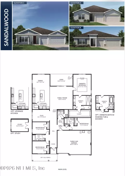 Floorplan - 122 Terra Pines Blvd, Saint Augustine, FL 32092 photo 1 of 1