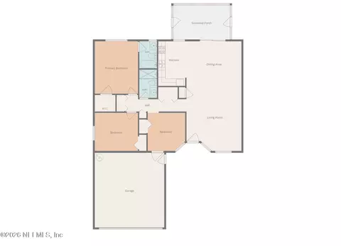 Floorplan - 1961 Swallow Run E, Orange Park, FL 32073 photo 2 of 2