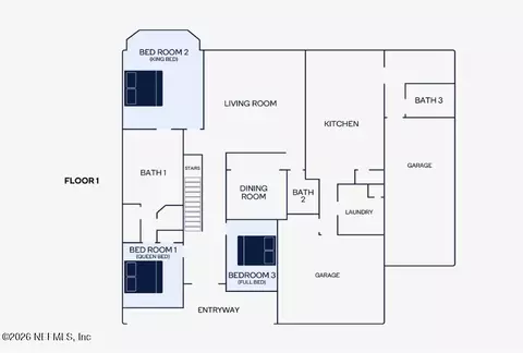 Floorplan - 157 Lawn Ave, Saint Augustine, FL 32084 photo 2 of 4