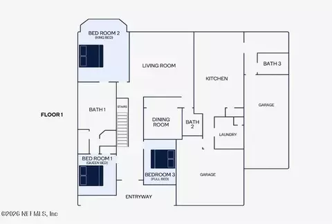 Floorplan - 157 Lawn Ave, Saint Augustine, FL 32084 photo 3 of 4