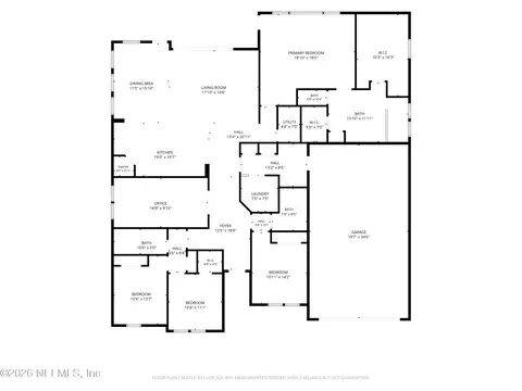 Floorplan - 463 Canopy Forest Dr, Saint Augustine, FL 32092 photo 1 of 1