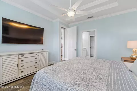 Bedroom - 123 Sunset Cir S, Saint Augustine Beach, FL 32080 photo 3 of 7