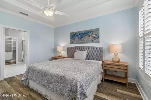 Bedroom - 123 Sunset Cir S, Saint Augustine Beach, FL 32080 photo 2 of 7