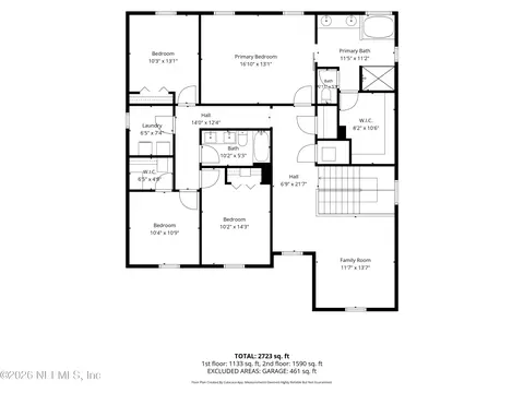 Floorplan - 219 Deerfield Glen Dr, Saint Augustine, FL 32086 photo 3 of 3