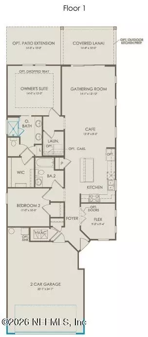 Floorplan - 685 Continuum Loop, Yulee, FL 32097 photo 1 of 1