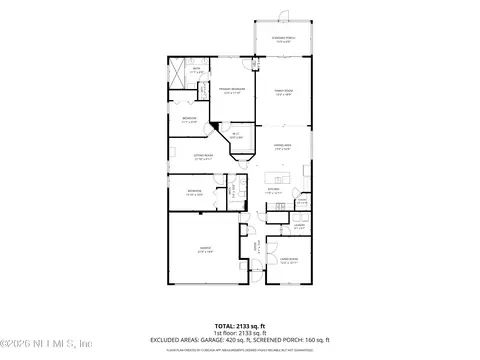 Floorplan - 20 Tintamarre Dr, Saint Augustine, FL 32092 photo 1 of 1