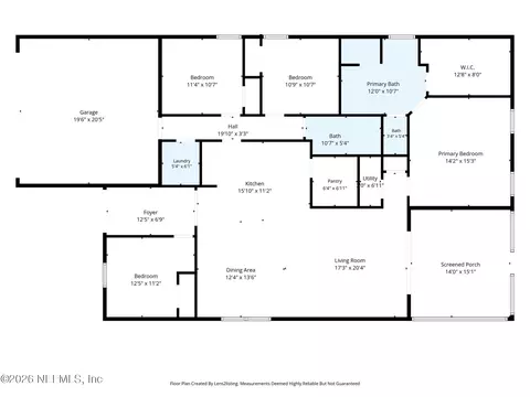 Floorplan - 56 Ben Ct, Saint Augustine, FL 32092 photo 1 of 1