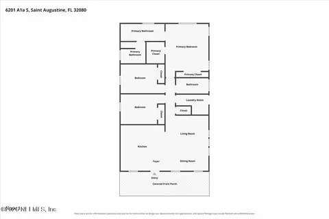 Floorplan - 6201 A1a S, Saint Augustine, FL 32080 photo 1 of 1