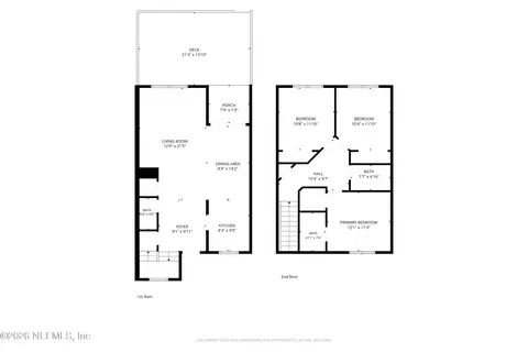 Floorplan - 108 A St #C, Saint Augustine Beach, FL 32080 photo 2 of 2