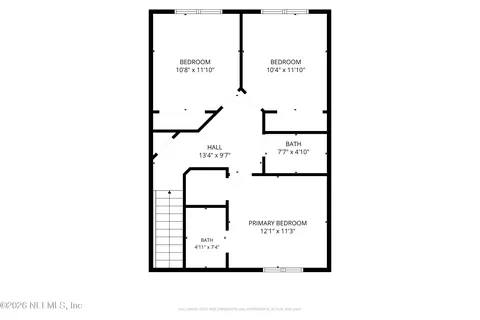 Floorplan - 108 A St #C, Saint Augustine Beach, FL 32080 photo 1 of 2
