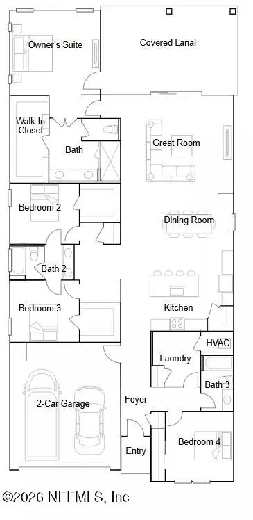Floorplan - 181 Sutton Bay Cswy, Saint Augustine, FL 32092 photo 1 of 1