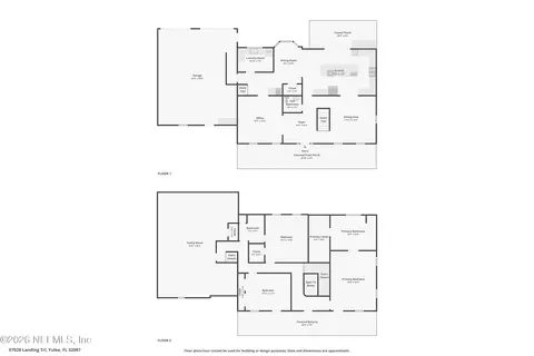 Floorplan - 97028 Landing Trl, Yulee, FL 32097 photo 1 of 2