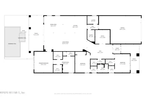 Floorplan - 220 Pine Haven Dr, Saint Johns, FL 32259 photo 1 of 1