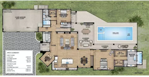 Floorplan - 213 Spanish Marsh Dr, Saint Augustine, FL 32095 photo 1 of 2