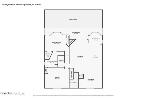 Floorplan - 9151 June Ln, Saint Augustine, FL 32080 photo 3 of 4