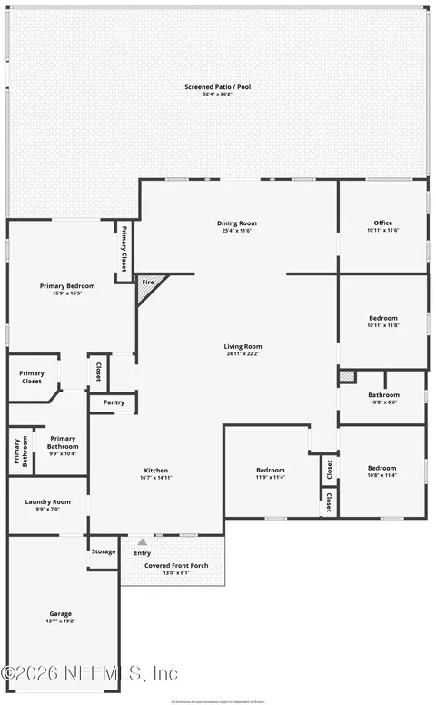 Floorplan - 129 River Rd, Satsuma, FL 32189 photo 1 of 1