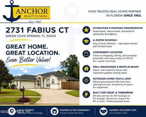 2731 Fabius Ct, Green Cove Springs, FL 32043