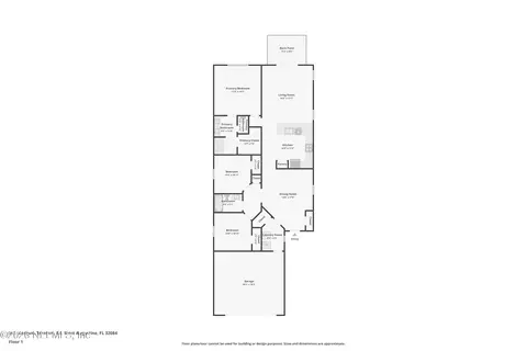 Floorplan - 953 Morgans Treasure Rd, Saint Augustine, FL 32084 photo 2 of 4