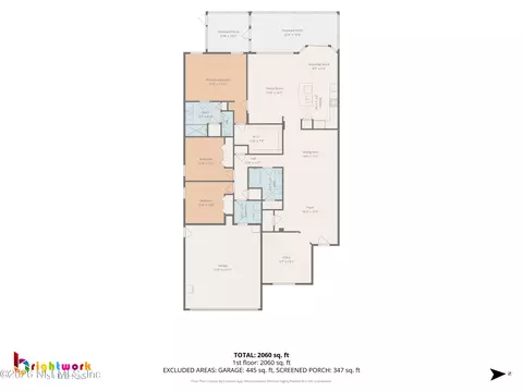 Floorplan - 1968 Tomahawk Dr, Middleburg, FL 32068 photo 1 of 1