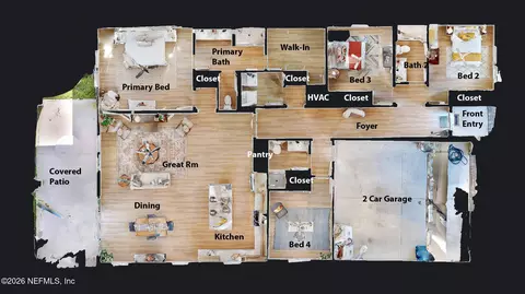 Floorplan - 323 Elm Creek Dr, Saint Augustine, FL 32092 photo 2 of 3