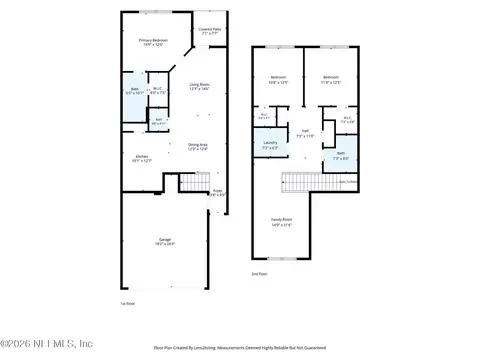 Floorplan - 736 Cherry Elm Dr, Saint Augustine, FL 32092 photo 2 of 2