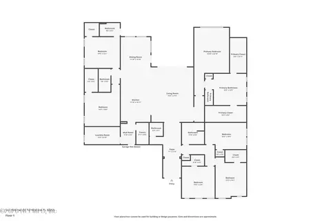 Floorplan - 148 Widener Ct, Saint Johns, FL 32259 photo 1 of 1