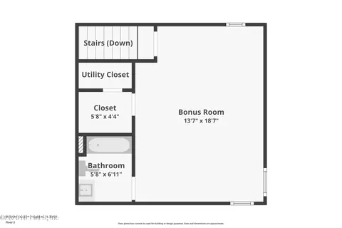 Floorplan - 45 Seton Ct, Saint Augustine, FL 32092 photo 4 of 5