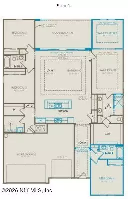 Floorplan - 455 Luminous Ave, Saint Johns, FL 32259 photo 1 of 1