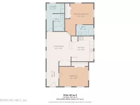 Floorplan - 443 E 3rd St, Jacksonville, FL 32206 photo 1 of 1