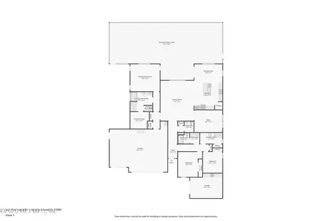 Floorplan - 448 Pine Eagle Dr, Fleming Island, FL 32003 photo 2 of 2