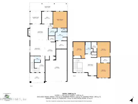 Floorplan - 231 Silkgrass Pl, Saint Johns, FL 32259 photo 3 of 6