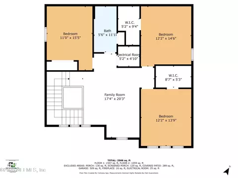 Floorplan - 231 Silkgrass Pl, Saint Johns, FL 32259 photo 2 of 6