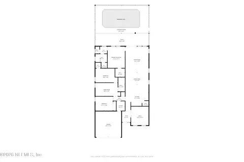 Floorplan - 540 Aventurine Ave, Saint Augustine, FL 32086 photo 1 of 1
